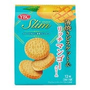スリムサンド薄焼きビスケット＆マンゴー袋 3枚×4P