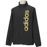 DJP94-BR5838-J/L [M ESS BL CL JKT メンズ トレーニングウェア J/Lサイズ ブラック/ゴールドメット]