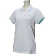 DKK13-BS0897-J/L [HM シンプルポロシャツ W レディース トレーニングウェア J/Lサイズ ホワイト]