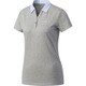 DKK14-BS0903-J/L [HM スキッパーポロシャツ W レディース トレーニングウェア J/Lサイズ ミディアムグレイヘザー]