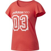 DKK17-BS0908-J/M [HM LIM ナンバリングTシャツ W レディース トレーニングウェア J/Mサイズ コアピンク S17]