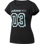 DKK17-BS0911-J/L [HM LIM ナンバリングTシャツ W レディース トレーニングウェア J/Lサイズ ブラック]
