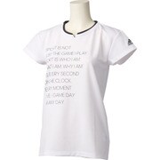 DMW41-BS1132-J/L [W 24/7 ワーディング半袖Tee レディース トレーニングウェア J/Lサイズ ホワイト]