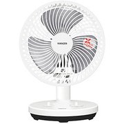 卓上扇風機 ホワイトブラック YDT-F182（WB）