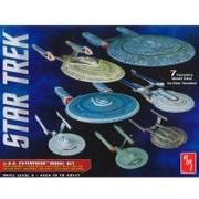 1/2500 スタートレックシリーズ AMT954 スタートレック エンタープライズ BOXセット [キャラクタープラモデル]