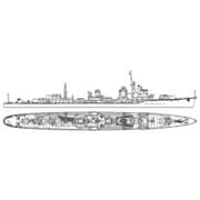 1/700 ウォーターラインシリーズ No.462 日本海軍駆逐艦 早波 [プラモデル 2025年8月再生産]