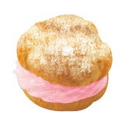CDN18-5 [Cafe de N ぷにぷにマスコット ジャンボシュークリーム ベリー]