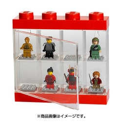 ヨドバシ Com Room レゴ ミニフィギュアディスプレイケース 8 ブライトレッド キャラクターグッズ 通販 全品無料配達