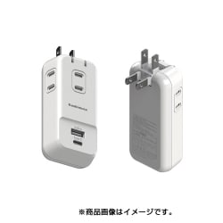 国内・海外兼用 電源タップ AC3口 USB-A/C 2ポート 3.4A WM-10