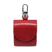 ITALY LEATHER AirPods CASE レッド HAN9623AP