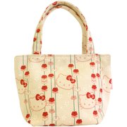 前田染工 ハローキティ×五色帆布堂 手提げバッグ 吊り桜 KT [キャラクターグッズ]