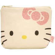 前田染工 ハローキティ×五色帆布堂 ティッシュポーチ 顔 KT [キャラクターグッズ]