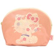 前田染工 ハローキティ×五色帆布堂 シェル型ポーチ シルエット KT [キャラクターグッズ]