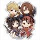 えふぉるめ グランブルーファンタジー ポンッ！とアクリルボールチェーン 集合ver. 1 ランスロット&ヴェイン&ジークフリート&パーシヴァル [キャラクターグッズ]