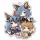 えふぉるめ グランブルーファンタジー ポンッ！とアクリルボールチェーン 集合ver. 3 フェリ&シェロカルテ&ドランク [キャラクターグッズ]