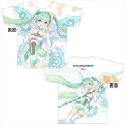 レーシングミク2017ver. フルグラフィックTシャツ Mサイズ [キャラクターグッズ]