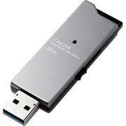 USBメモリー 高速USB3.0 スライドタイプ 32GB ブラック MF-DAU3032GBK