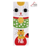 てぬぐい 大和絵手拭 招き親子