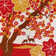 四季彩布 二四巾風呂敷 紅葉 [ふろしき]