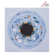 花衣 小風呂敷 水族館 [ふろしき]