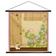 花景色 [小風呂敷 タペストリー 朝顔]