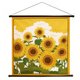 小風呂敷 タペストリー 向日葵 花景色