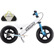 D-bike KIX ホワイト D-bike キャリーバッグ ライトグリーン付き
