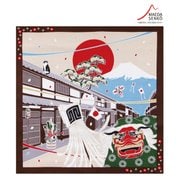 たまのお散歩小風呂敷 お正月 [ふろしき]