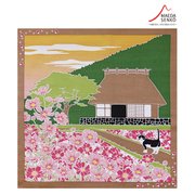 たまのお散歩小風呂敷 秋桜 [ふろしき]