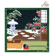 たまのお散歩小風呂敷 椿 [ふろしき]