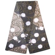 はんかちスカーフ 桜-茶