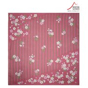 和心 あぶらとりハンカチ 縞桜 ピンク