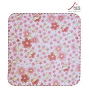 ハンドタオル 和心 がーぜたおる 春いろ兎 ピンク