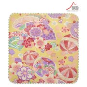 ハンドタオル 和心 がーぜたおる 花扇古裂 黄