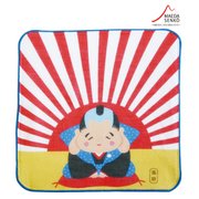 日本のタオルハンカチ 福助