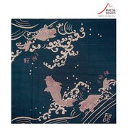 開運亭 縁起小風呂敷 夫婦鯉 [ふろしき]