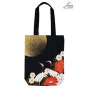 トートバッグ 風花 鶴