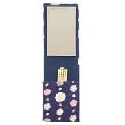 花御伽 ミラー付楊枝入れ 桜 紺