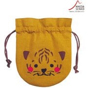 にっこりあにまる ミニ巾着 トラ [巾着]
