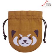 にっこりあにまる ミニ巾着 レッサーパンダ [巾着]