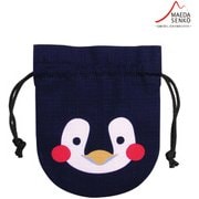 にっこりあにまる ミニ巾着 ペンギン [巾着]