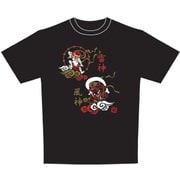 日本Tシャツ 風神雷神 XL