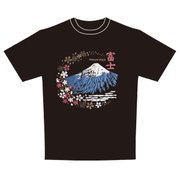 立体もこもこTシャツ 富士山 L