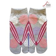 和心 足袋ソックス スニーカー丈 レディース 草履千重菊