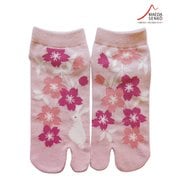 和心 足袋ソックス スニーカー丈 レディース 枝桜