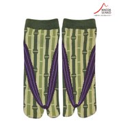 メンズ 足袋ソックス スニーカー丈 草履竹縞