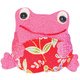 かえる お手玉 ピンク