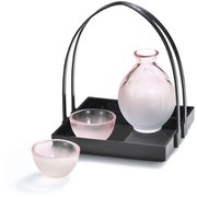 はなほのか 手篭付 酒器三点揃 HO-3000
