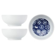 波佐見焼 kuvio(クビオ)white&navy ボウル 3個 セット マーモント N 206311D600