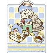 おそ松さん×サンリオキャラクターズ アクリルスマホスタンド カラ松×タキシードサム 旅立ち [W110×H155mm]